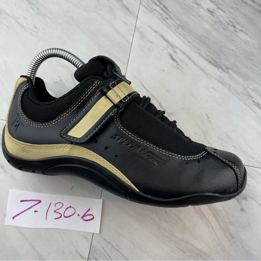 -Specialized Sonoma Women’s size 7 Spin SPD Clip Cycling Shoe Black 6125-1138